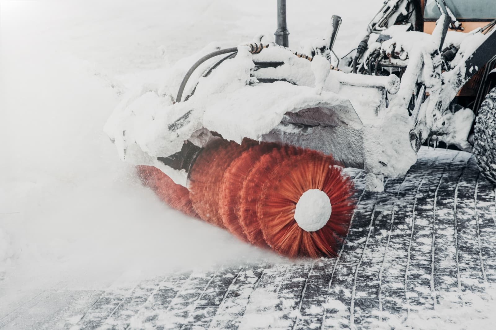 Streuen mit dem Streuwagen